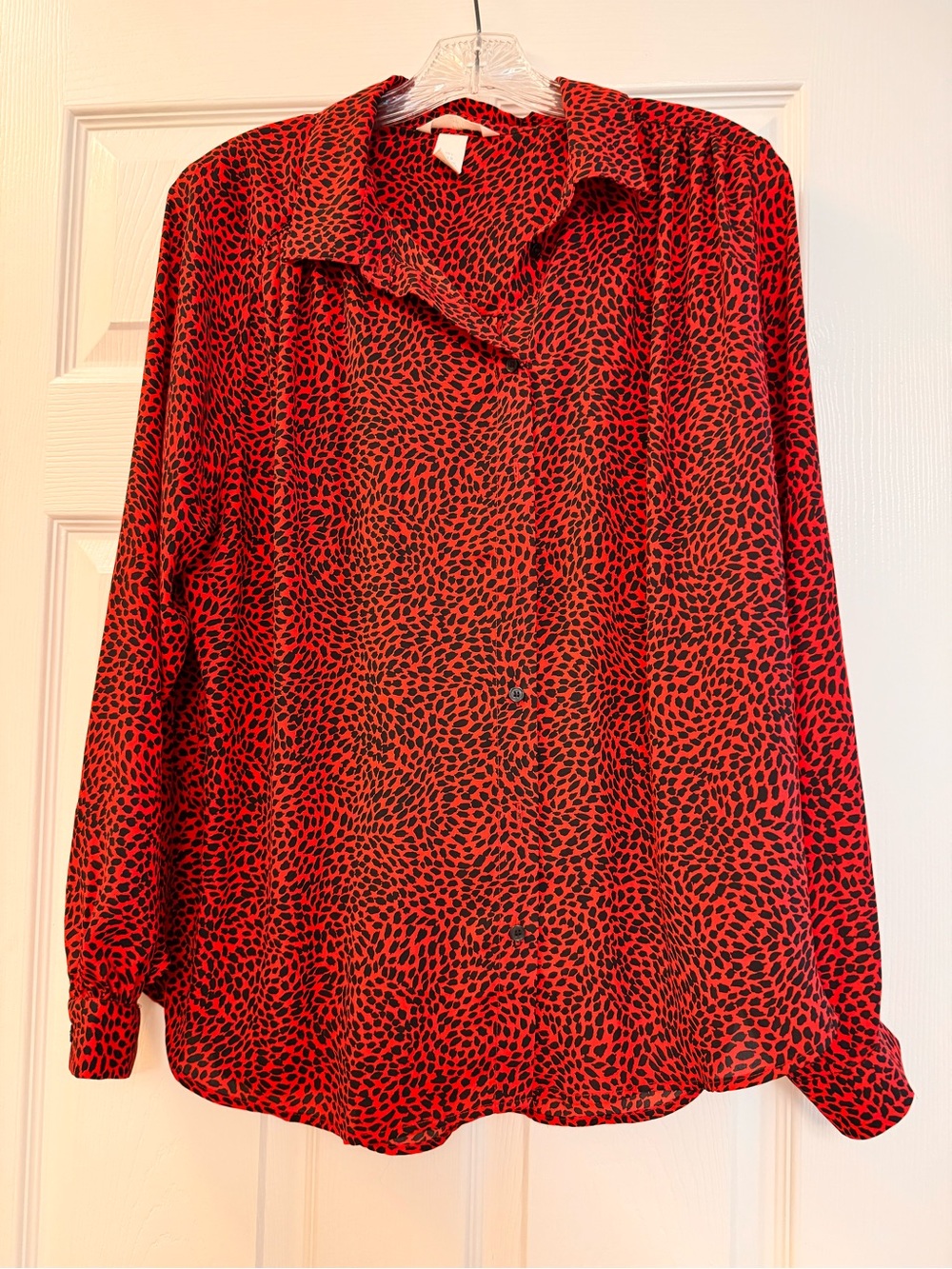 H&M long sleeve blouse.  SIZE LARGE.